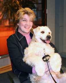 Gail Kulur - Dog Trainer in New Jersey with "Spike"